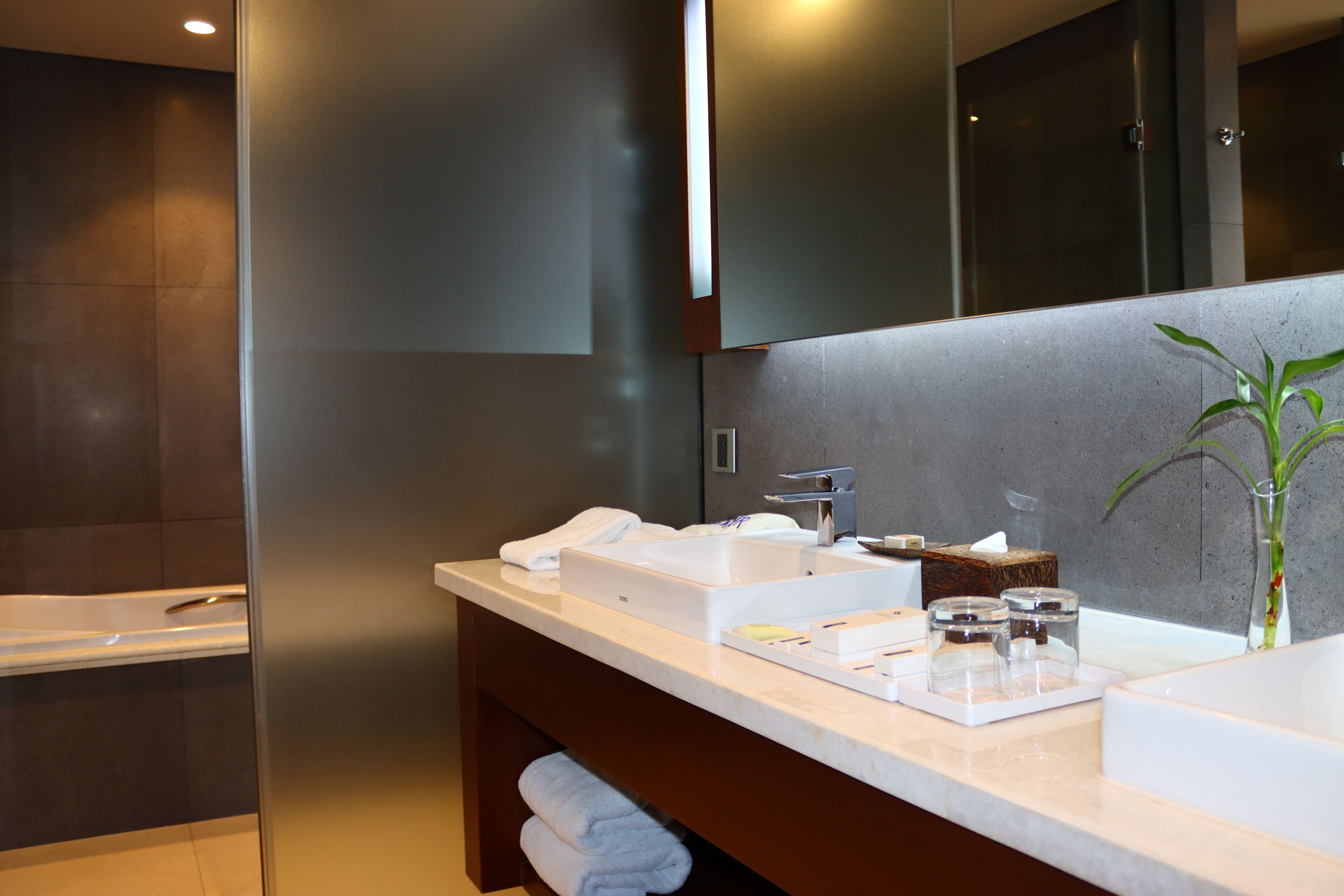 2 bedroom suite - promotion | bathroom | separate bathtub and shower, rainfall showerhead, free toiletries