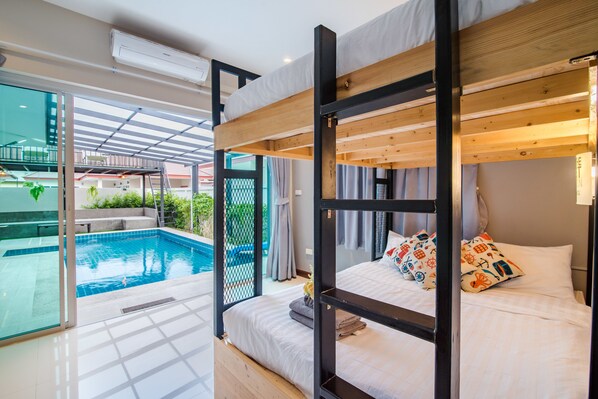 3 chambres, bureau, Wi-Fi gratuit