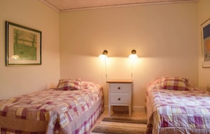 1 habitación y ropa de cama