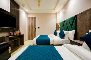 Superior-Dreibettzimmer | Bettwäsche aus ägyptischer Baumwolle, hochwertige Bettwaren
