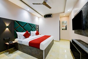 Deluxe-Zimmer | Bettwäsche aus ägyptischer Baumwolle, hochwertige Bettwaren