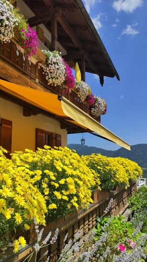 Exterior detail - Apartment Talblick, 53sqm, balcony, kitchenette, WLAN (Ruhpolding)