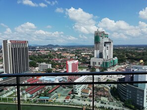 Vue depuis le balcon