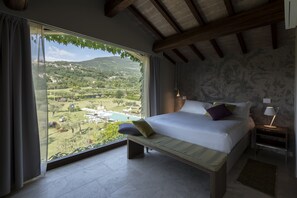 Panoramic Double or Twin Room, 1 Double Bed, City View | View from room - Tenuta San Masseo (Assisi)