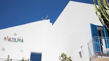 Fassade der Unterkunft