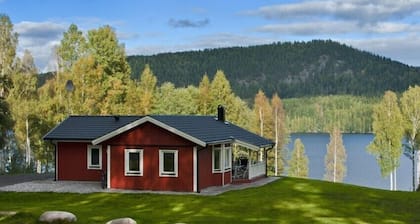 unas vacaciones de ensueño con chimenea y sauna en un lugar exclusivo Rottnansee