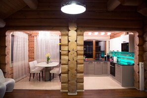 Signature Villa, 4 Bedrooms | Private kitchen | Fridge, microwave, stovetop, dishwasher - Kalina Villa (Savonlinna)