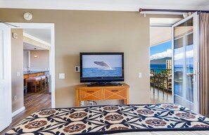 1 bedroom, iron/ironing board, free WiFi, bed sheets - Maui Resort Rentals: Honua Kai Hokulani 838 - Top-Floor 1BR with Partial Ocean and Mountain Views! (Lahaina)