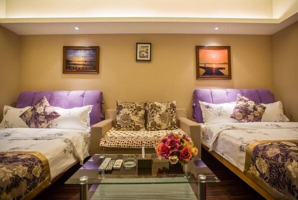 精品雙床房(僅限中國大陸賓客) | 書桌、遮光窗簾/窗簾、免費 Wi-Fi