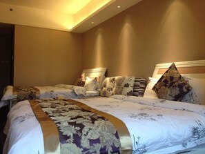 Exclusive Twin Room(Mainland China Guest Only) | Desk, blackout drapes, free WiFi - Zixinju Aparthotel (Changsha)