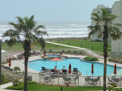 Family & pet friendly, beach house style condo on the sunny Gulf of Mexico shore