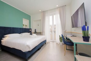 Double Room, Balcony | In-room safe, free WiFi, bed sheets - Romagnosi 20 (Rome)