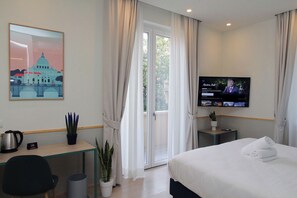 Doppelzimmer, Balkon | Zimmersafe, kostenloses WLAN, Bettwäsche