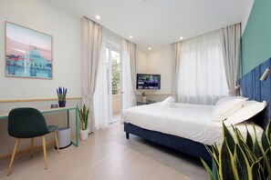 Double Room, Balcony | In-room safe, free WiFi, bed sheets - Romagnosi 20 (Rome)