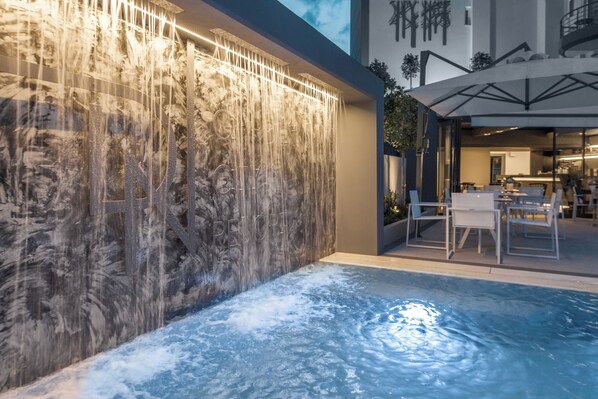 Blick von der Unterkunft