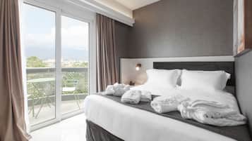 Premium bedding, minibar, in-room safe, blackout drapes