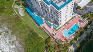 Exterior - Remodeled Beautiful 3 BR Beachfront condo, gorgeous sunsets. (Marco Island)
