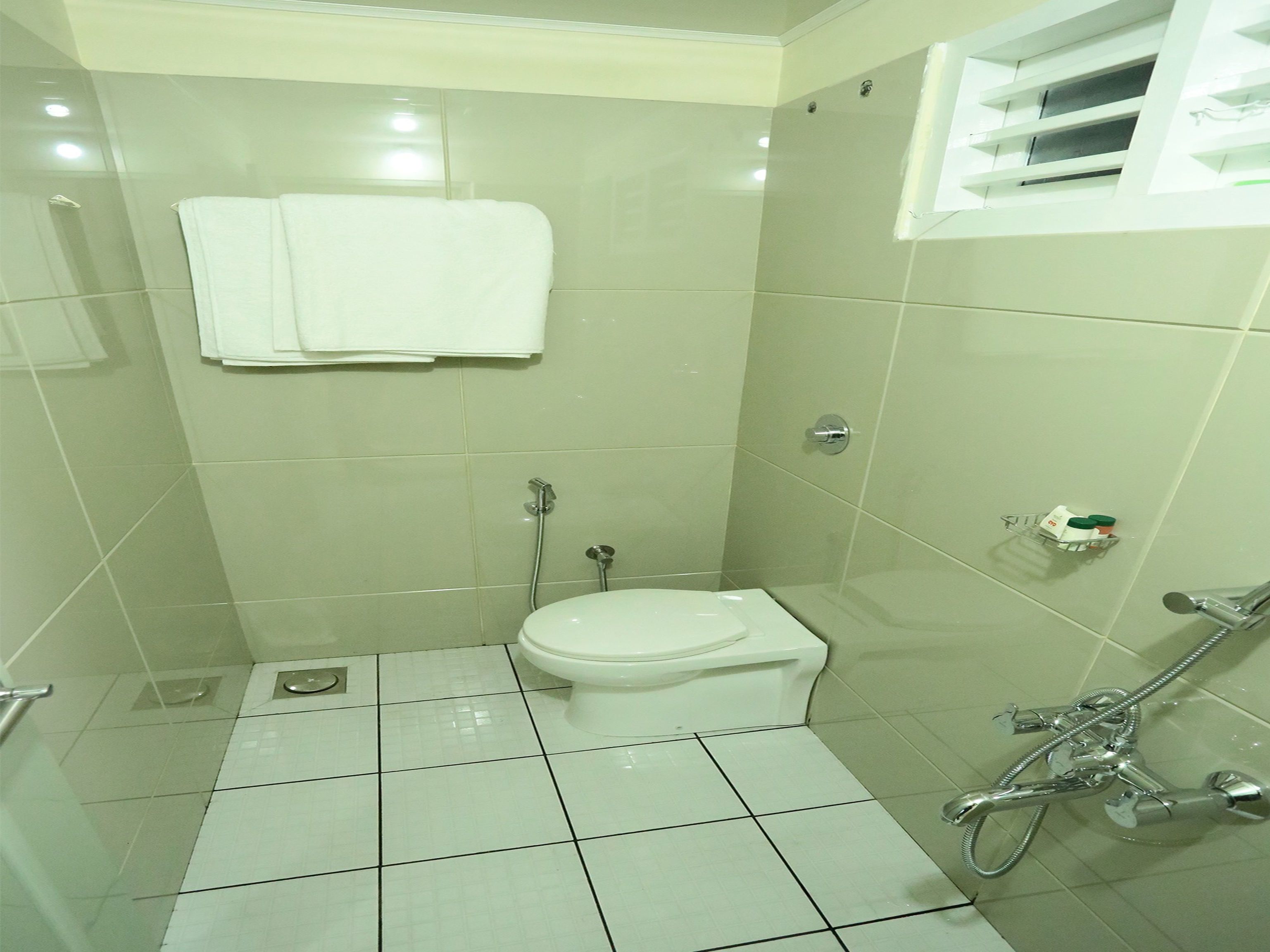 Double or Twin Room | Bathroom | Shower, rainfall showerhead, free toiletries, towels