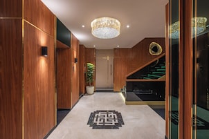 Entrada al alojamiento
