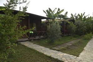 Fachada de la propiedad