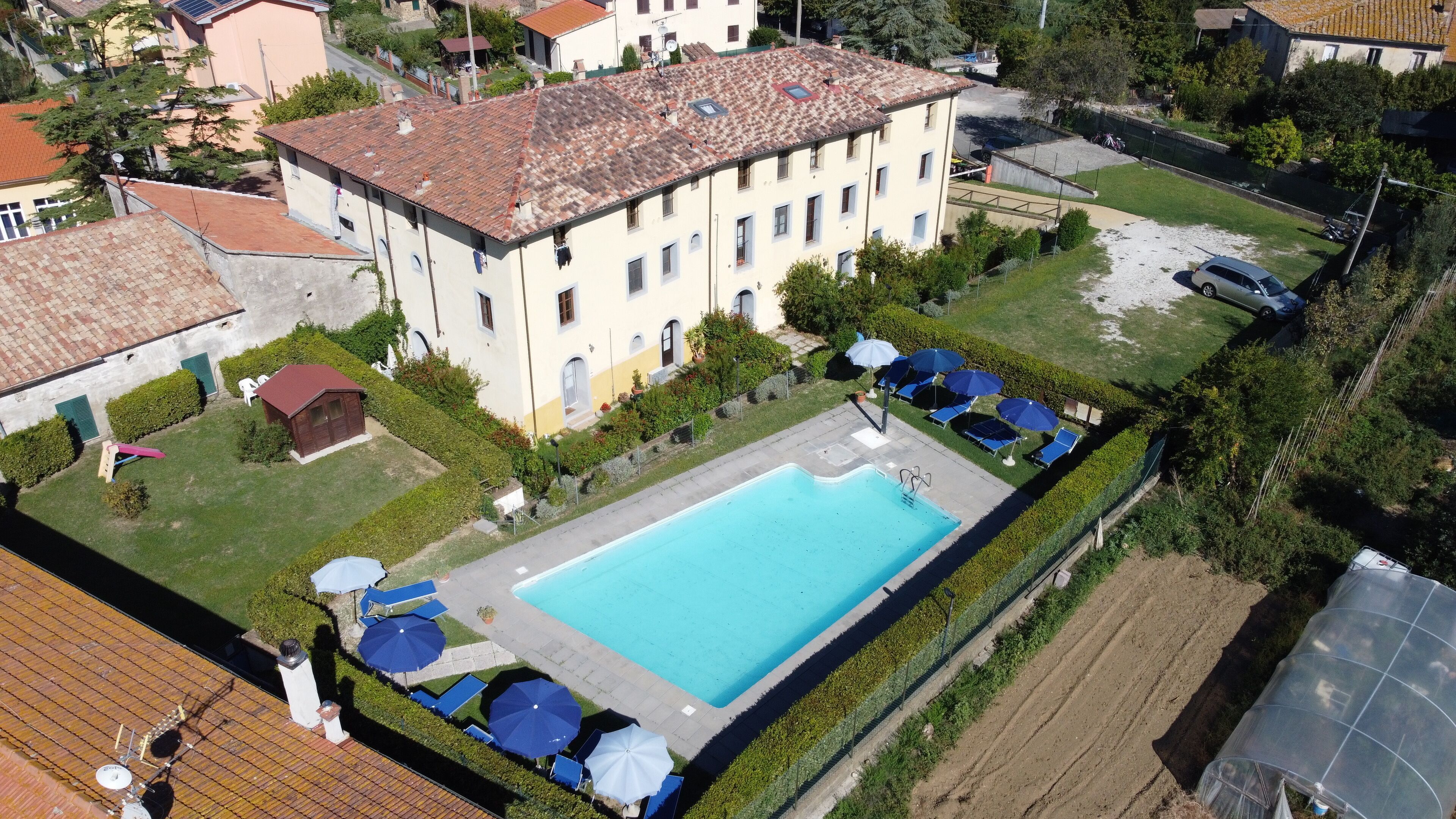Seasonal outdoor pool