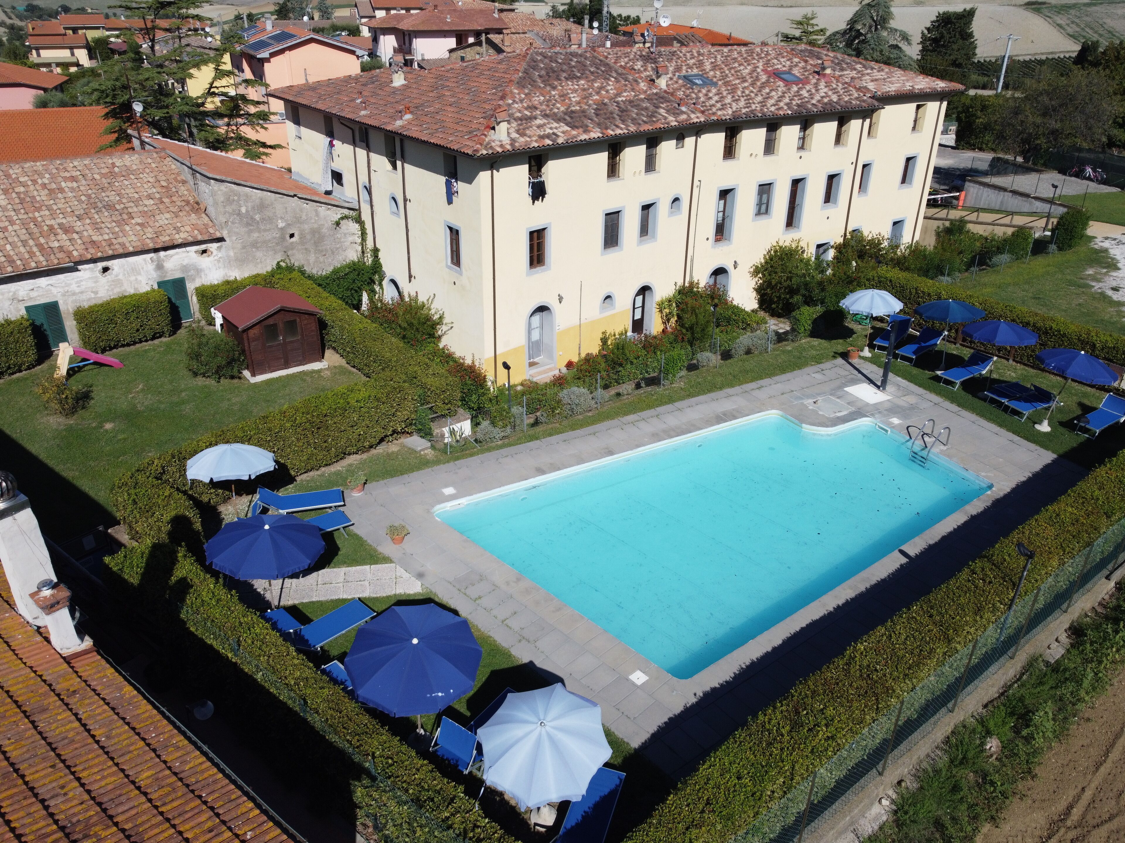Seasonal outdoor pool
