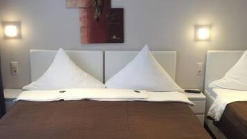 Gratis wifi, beddengoed