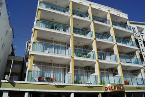 Fassade der Unterkunft