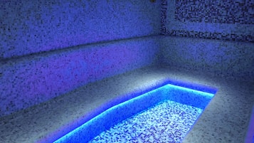 Sauna, hot tub, steam room, body treatments, body wraps, body scrubs