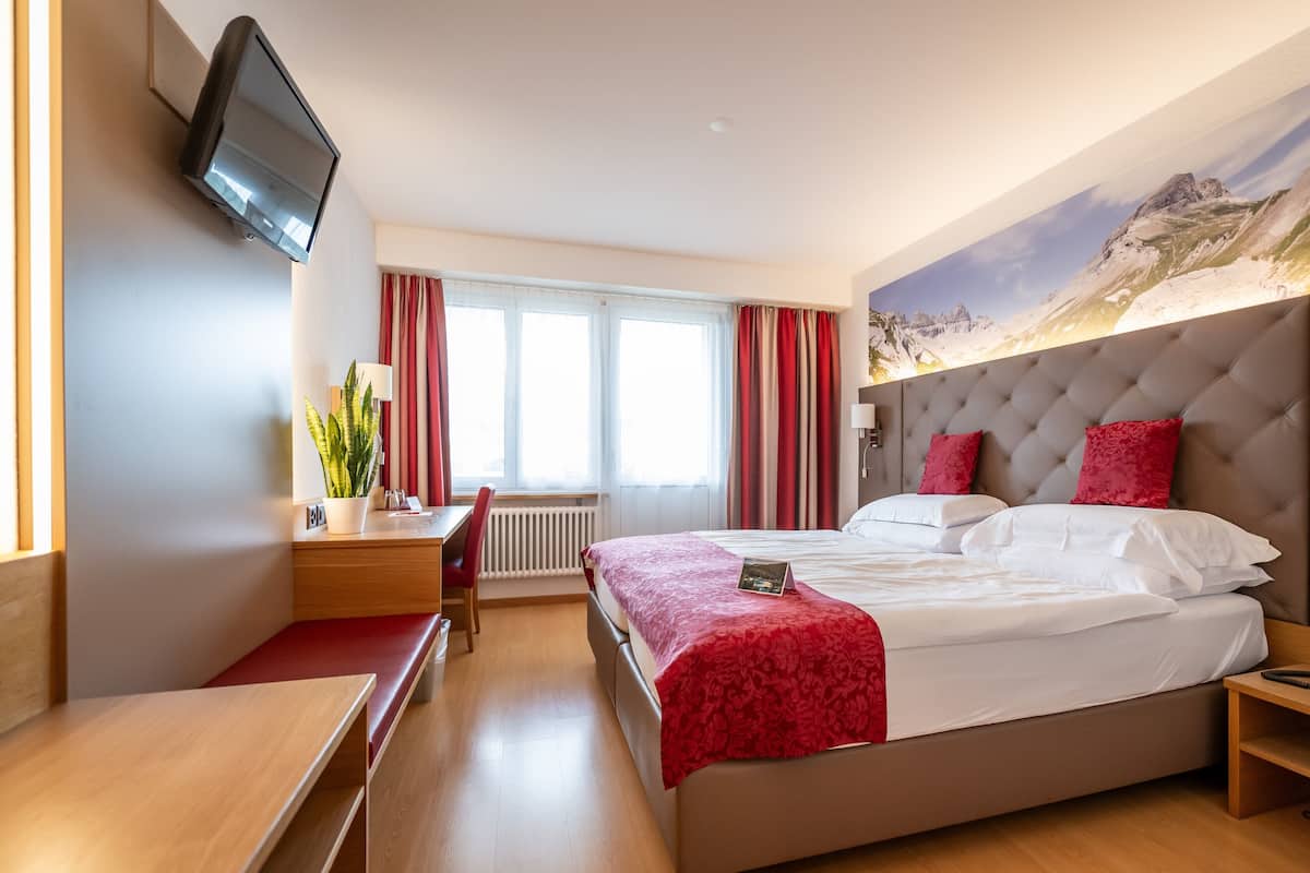 Habitación doble estándar, 1 cama matrimonial | 1 habitación y ropa de cama hipoalergénica