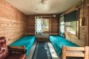 2 bedrooms, iron/ironing board, free WiFi - Ukonjärven Holiday Village (Inari)