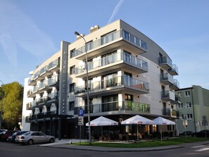 Façade de l’hébergement