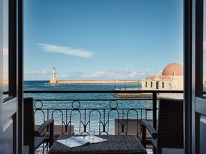 White Suite with Sea View Balcony | Water view