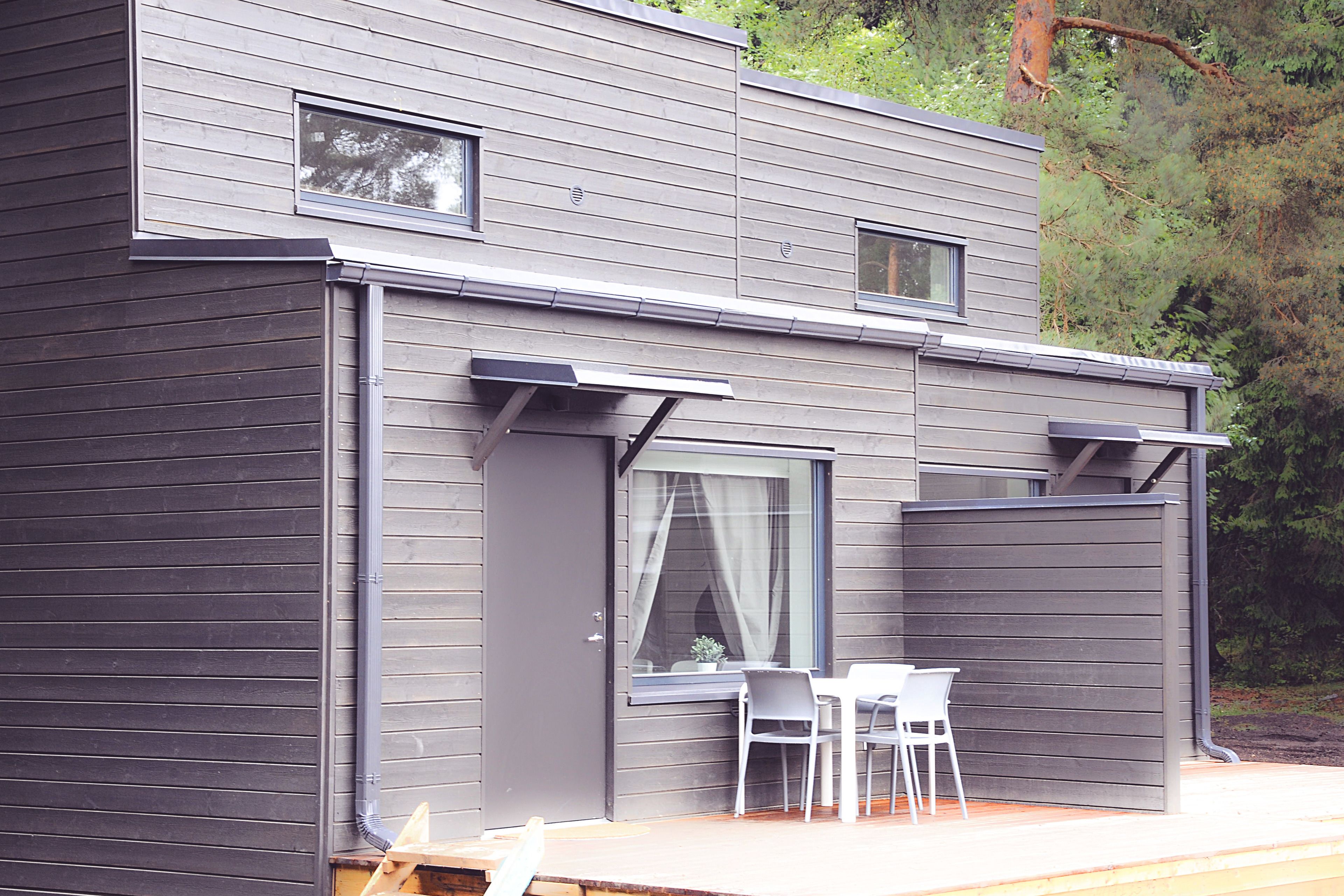 Economy-hytte (4 beds) | 1 soveværelse, mørklægningsgardiner, gratis Wi-Fi, sengetøj