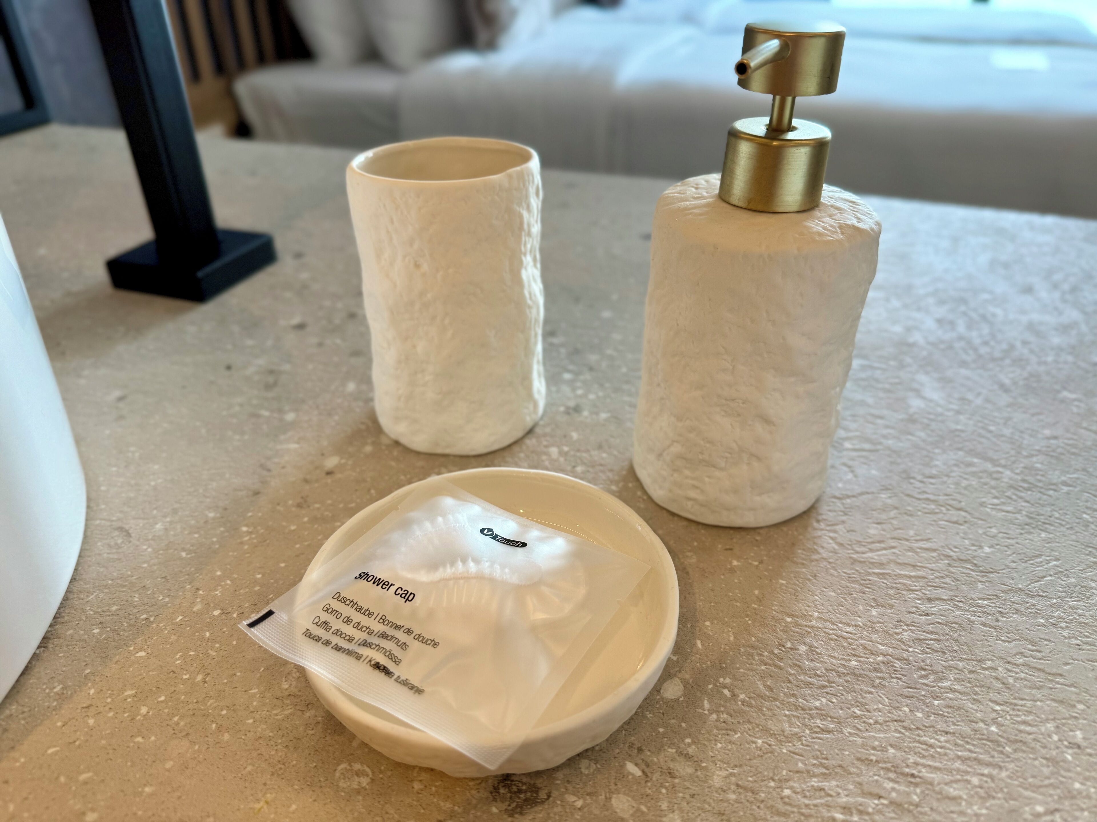 shower, rainfall showerhead, hair dryer, towels