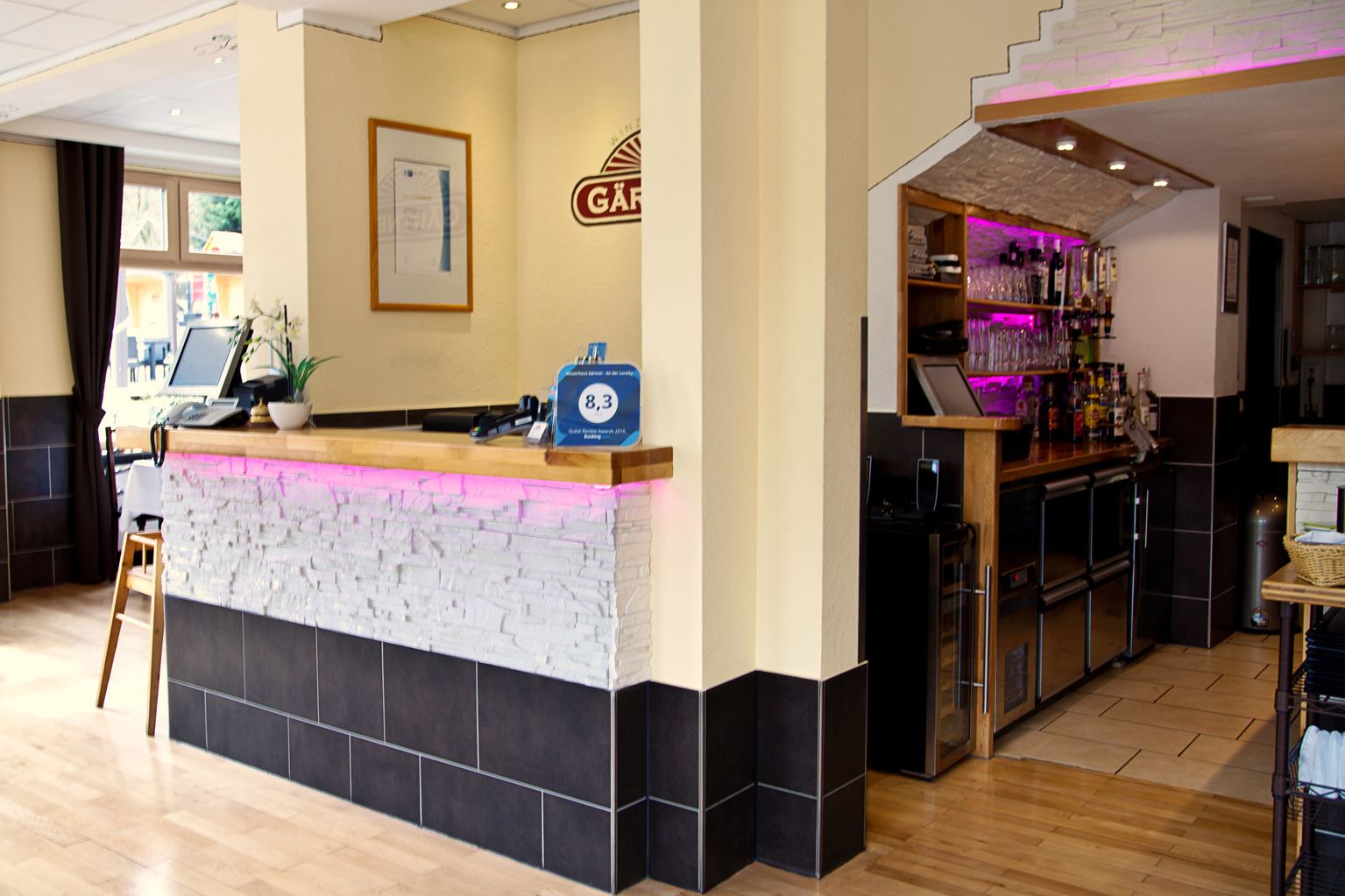 check-in/check-out kiosk