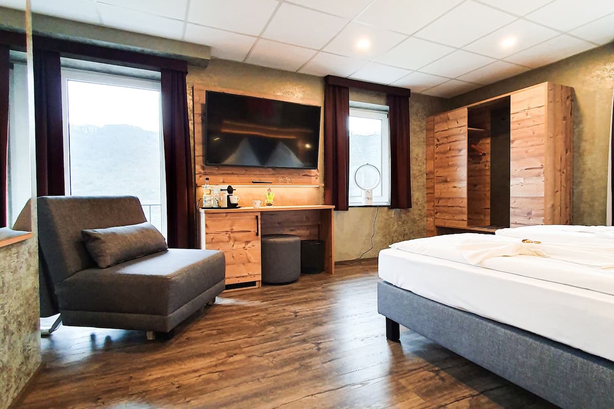 comfort double room | premium bedding, desk, rollaway beds, free wifi