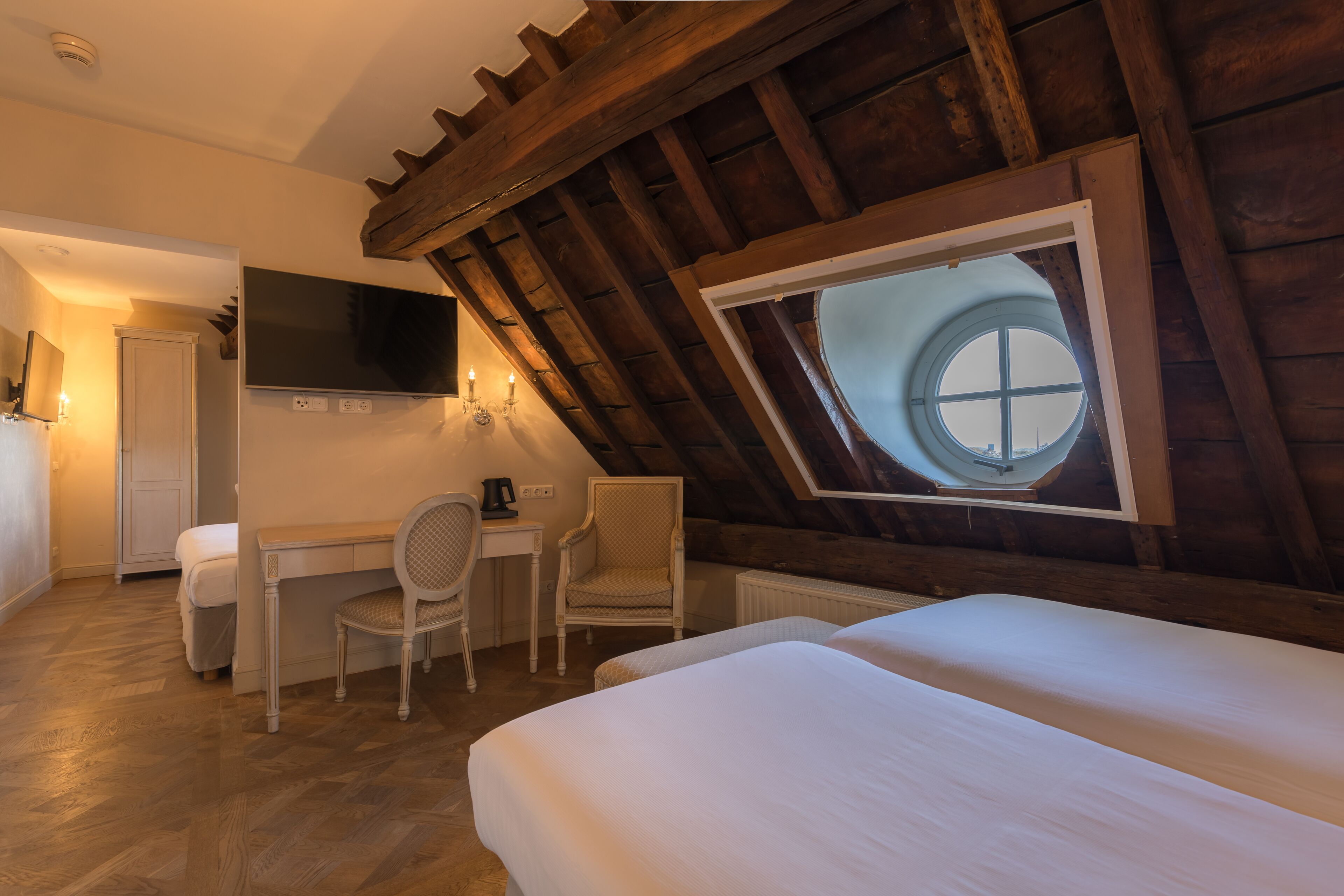 quadruple room | 1 bedroom, premium bedding, in-room safe, blackout curtains