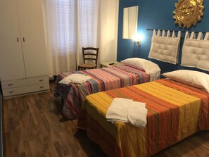 Desk, iron/ironing board, free WiFi, bed sheets