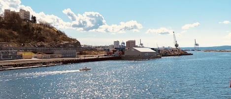 Vista desde la propiedad