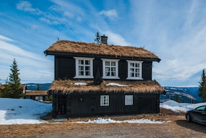 Majoituspaikan julkisivu