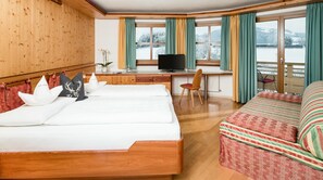 2 quartos, roupas de cama antialérgicas, edredons de pluma