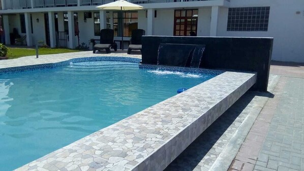 Seasonal outdoor pool