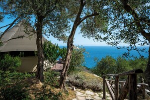 1 bedroom, premium bedding, down comforters, pillowtop beds