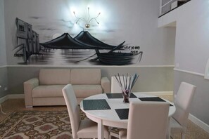 Duplex Superior - balkong | Vardagsrum | Platt-tv