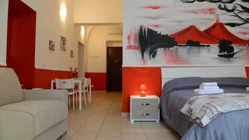 Chambre Quadruple Standard, balcon