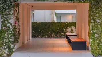 Entrada de la propiedad