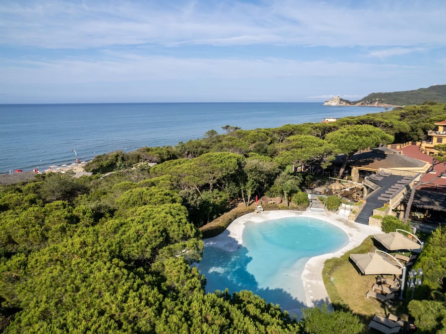 Seasonal outdoor pool