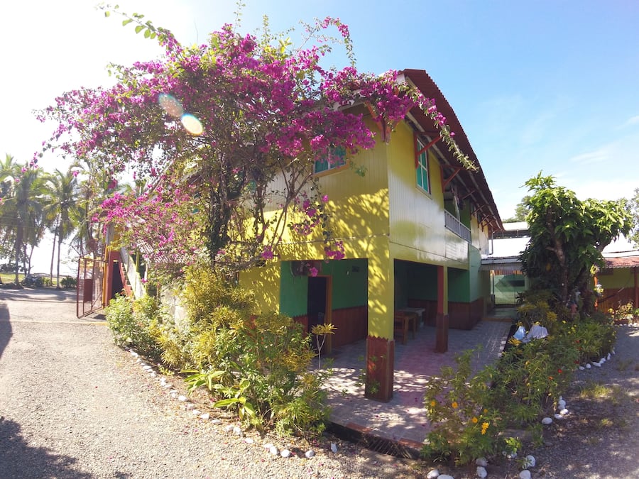 Entrada de la propiedad