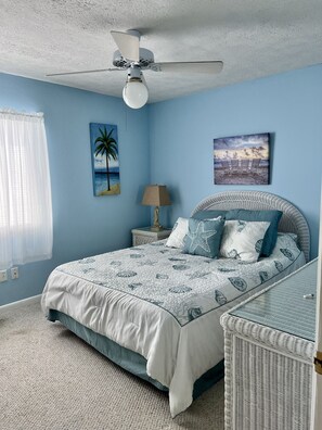 2 bedrooms, iron/ironing board, free WiFi, bed sheets